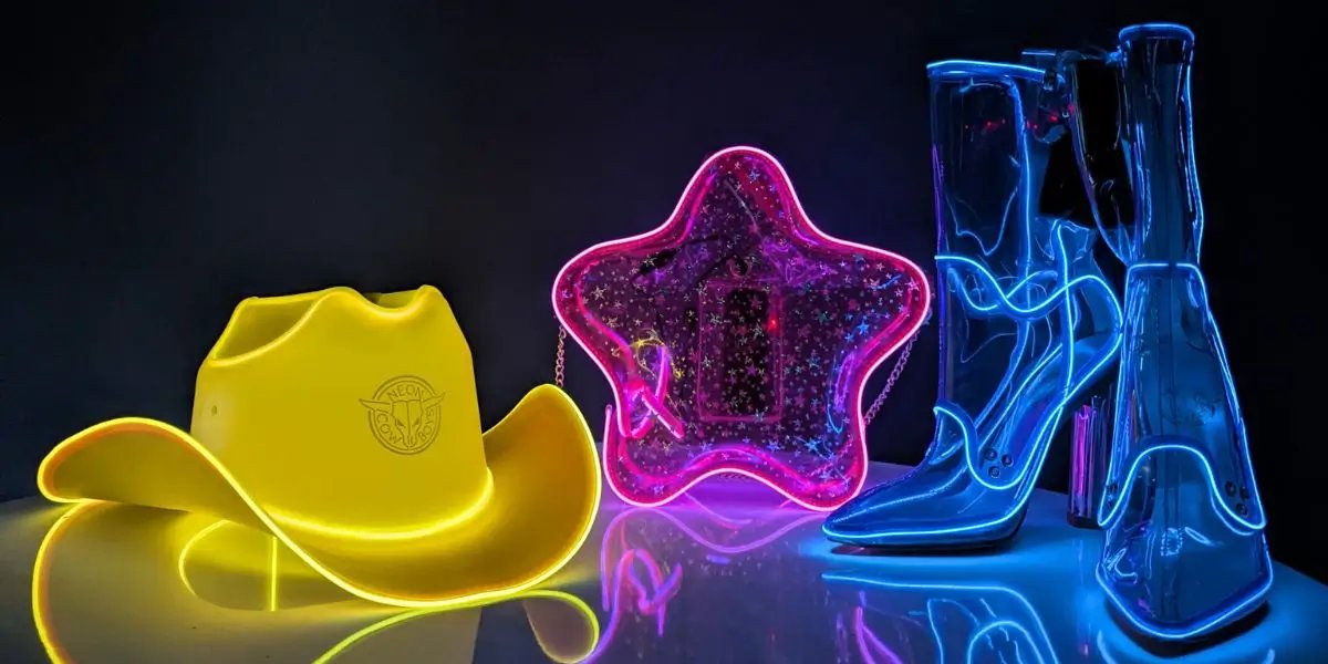 Neon-Cowboys-Best-Sellers-Light-Up-Western-Accessories-LED-Hats-Bags-Festival-Fashion