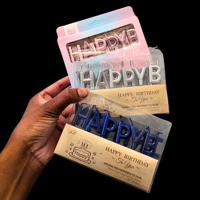 Happy Birthday Candles for Western Cowgirl Theme Party - Cowboy Hat Party Bundle Component - Western Glam Celebration Accessories