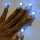 Light up LED Press - On Nails - Neon Cowboys - Accessories - LEDNailsWLuxeXS