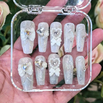 Light up LED Press - On Nails - Neon Cowboys - Accessories - LEDNailsWXS