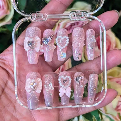 Light up LED Press - On Nails - Neon Cowboys - Accessories - LEDNailsWXS