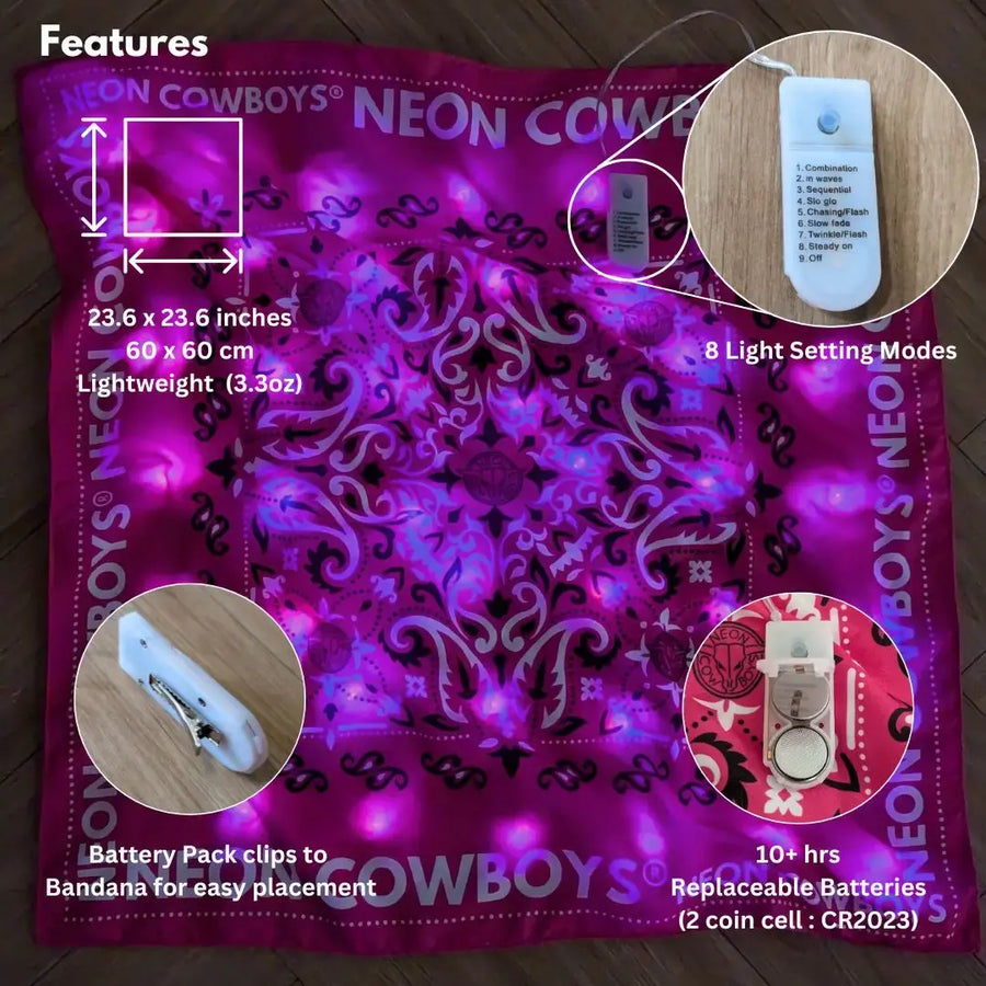 Light up Bandana