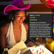Pink LED Cowboy Hat with Customer Review - Light Up Western Hat for Birthday Celebrations - Real Space Cowgirl Party Experience - Las Vegas - Nashville City