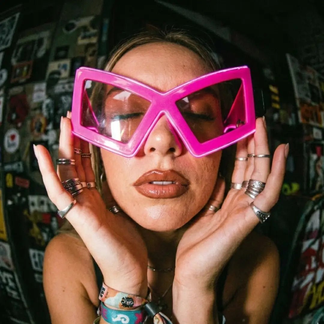 Space Sunglasses - Neon Cowboys - Sunglasses - SPACEGLASSPINK