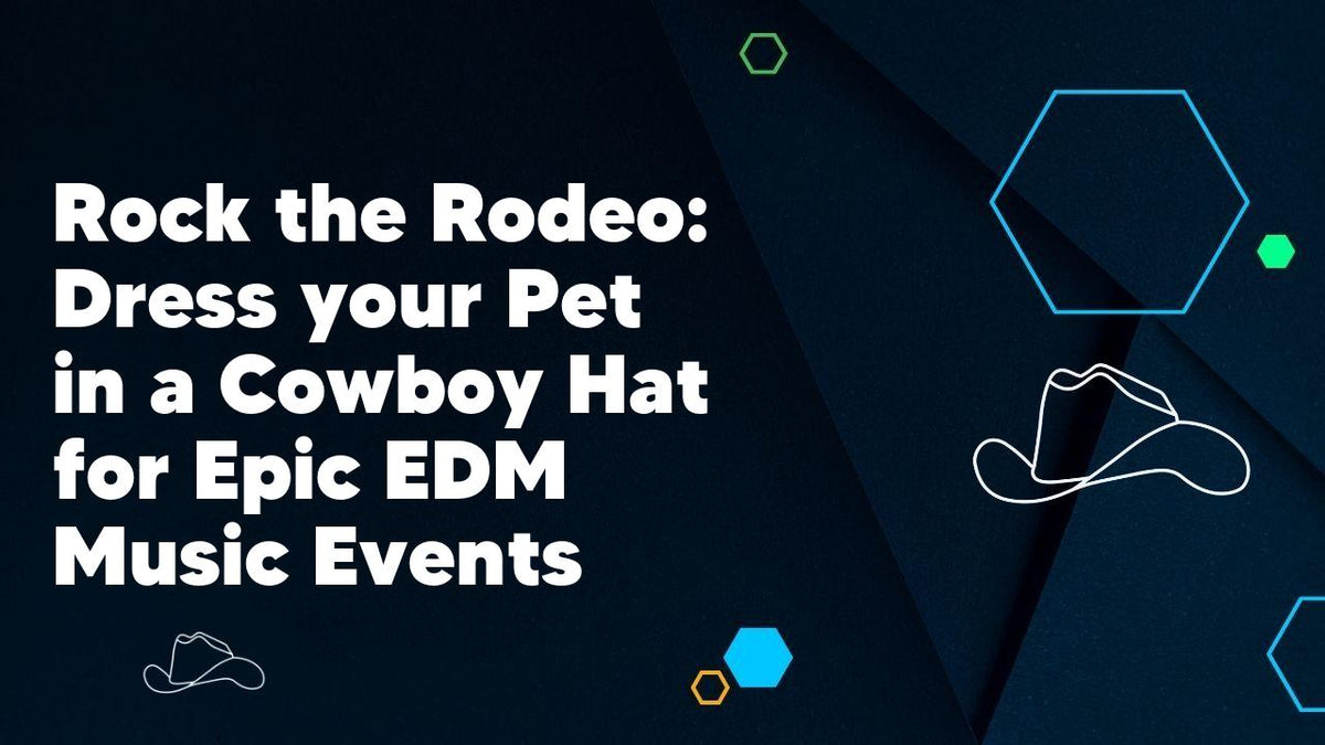 Rock the Rodeo: Dress your Pet in a Cowboy Hat for Epic EDM Music Even