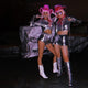 Pink LED space cowgirl costume hat 2-pack Halloween matching outfits festival fashion and party accessories