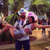 Pink white LED neon cowgirl hats glowing for couple country music festival matching outfits and celebration accessories