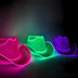 Collection of LED cowboy hats in multiple colors - Assorted illuminated western headwear styles for group costumes, family reunions, corporate events, theme parks, and party favor packages