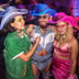 Green blue pink LED neon cowboy hat 3-pack bundle ideal for music festivals outdoor concerts and powerpuff girl themed halloween costume party events