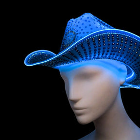 Rhinestoned Neon Cowboys ® Hat