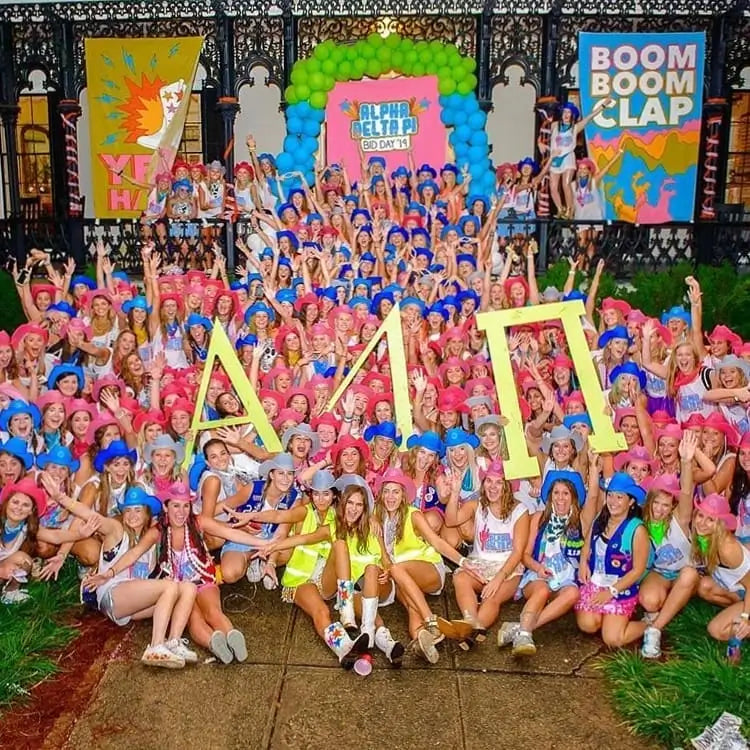 Light-up Sorority & Fraternity Theme Party | Bid Day Rush Week