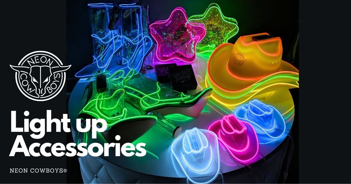 BEST Lightup Accessories for Birthday Party Space Cowgirl