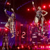 JT City Girls performing Twerkulator at BET Awards wearing custom light up LED belt buckles creating coordinated stage outfits for award show performances styled by Misa Hylton