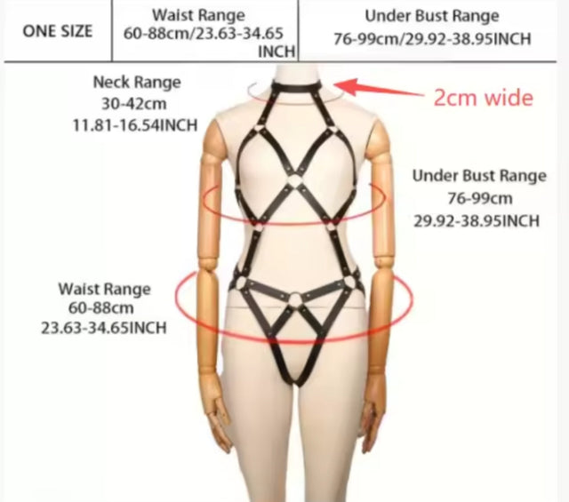 Full LED Body Harness - Neon Cowboys - 