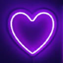 LED Face Stickers [1 Set] - Neon Cowboys - led face sticker 