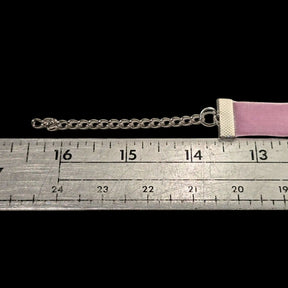 LED Flower Choker Size Measurement Guide - Length Specifications for Velvet Necklace - Adjustable Fit Information