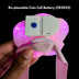 Pink Light up LED Rose Choker - Velvet Necklace with Illuminated Glowing Flower - Light Up Jewelry Design for Bridgerton Costume Event
