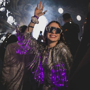 LED Fringe Sequin Jacket - Neon Cowboys - Apparel - FringeJacketS
