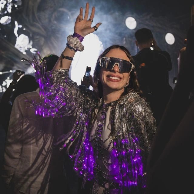 LED Fringe Sequin Jacket - Neon Cowboys - Apparel - FringeJacketS