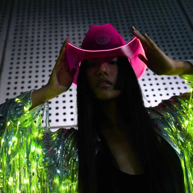 LED Fringe Sequin Jacket - Neon Cowboys - Apparel - FringeJacketS