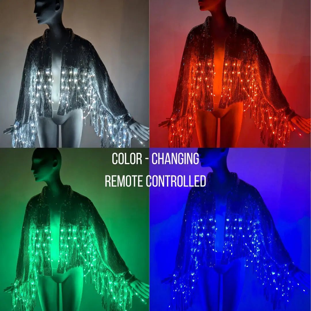 Jacket with led clearance