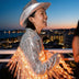LED Fringe Sequin Jacket - Neon Cowboys - Jackets - FringeJacketS