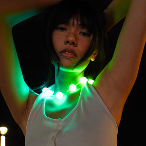 LED Sphere Necklace
