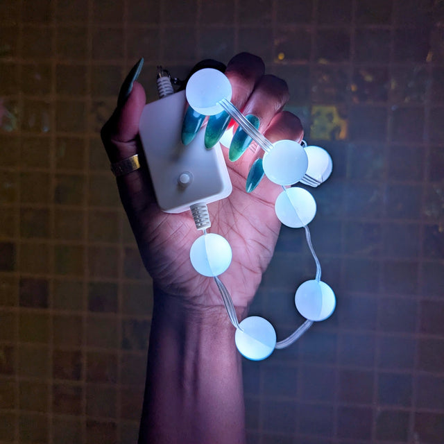 LED Sphere Necklace - Neon Cowboys - Jewelry - SPHERENECK