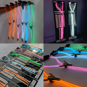 Light - up Bolo Tie - Neon Cowboys - Accessories - 