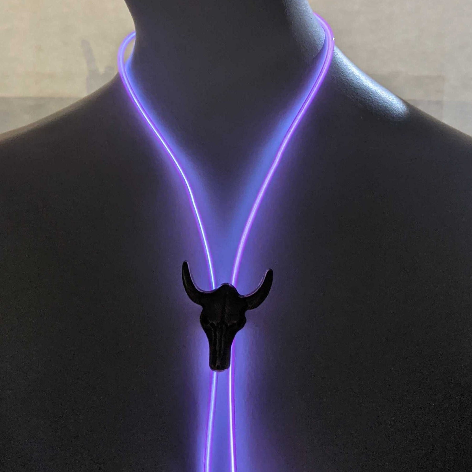 Light - up Bolo Tie - Neon Cowboys - Accessories - 