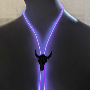 Light - up Bolo Tie - Neon Cowboys - Accessories - 