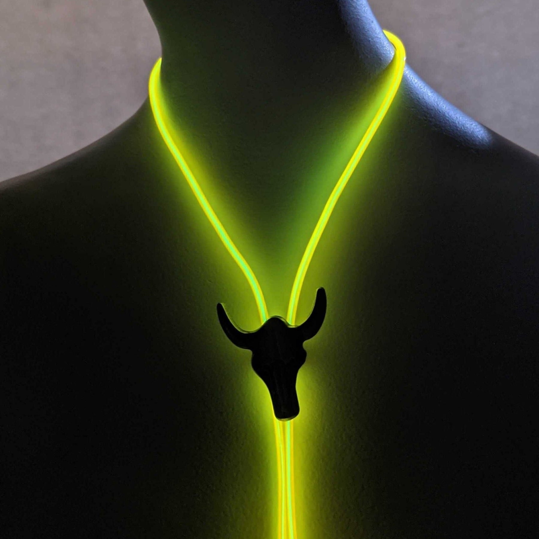 Light - up Bolo Tie - Neon Cowboys - Accessories - 