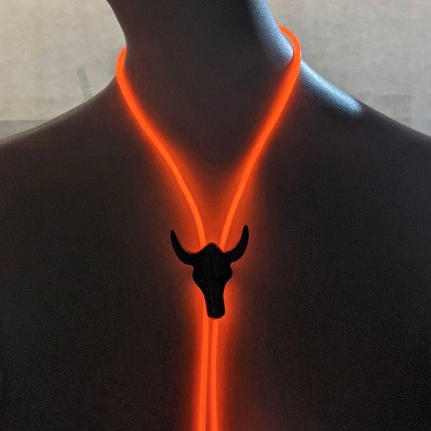 Light - up Bolo Tie - Neon Cowboys - Accessories - 