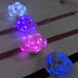 Light up LED Rose Flower Chokers in Blue, White, Purple and Pink - Glowing Light Up Flowers on Velvet Band for Necklace and Choker Accessory - Birthday Parties, Bachelorette, Matching Costumes, Sorority