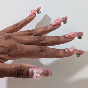 Light up LED Press - On Nails - Neon Cowboys - Accessories - LEDNailsPLuxeXS