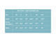 Size chart showing measurements for custom-made light up nudie suit jackets ensuring perfect fit for performance wear and festival fashion statements