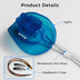 Product features highlighting mini neon cowboys hat durability for desert festivals camping trips and outdoor adventure parties