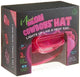 Mini LED Cowboy Hat retail packaging - Pink box showing product features and glowing effect