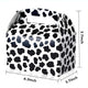 Cow print mystery box showing dimensions - Size reference of curated surprise package containing over $65 worth of light-up accessories, perfect for birthdays, holiday gifts, and personal treats