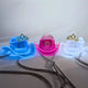 Neon Cowboy Hat Color Options for Birthday Bash - Pink, Blue and White LED Hats - Space Cowgirl Party Accessories for Bachelorettes and College Birthday Celebrations in Las Vegas, Nashville and Texas