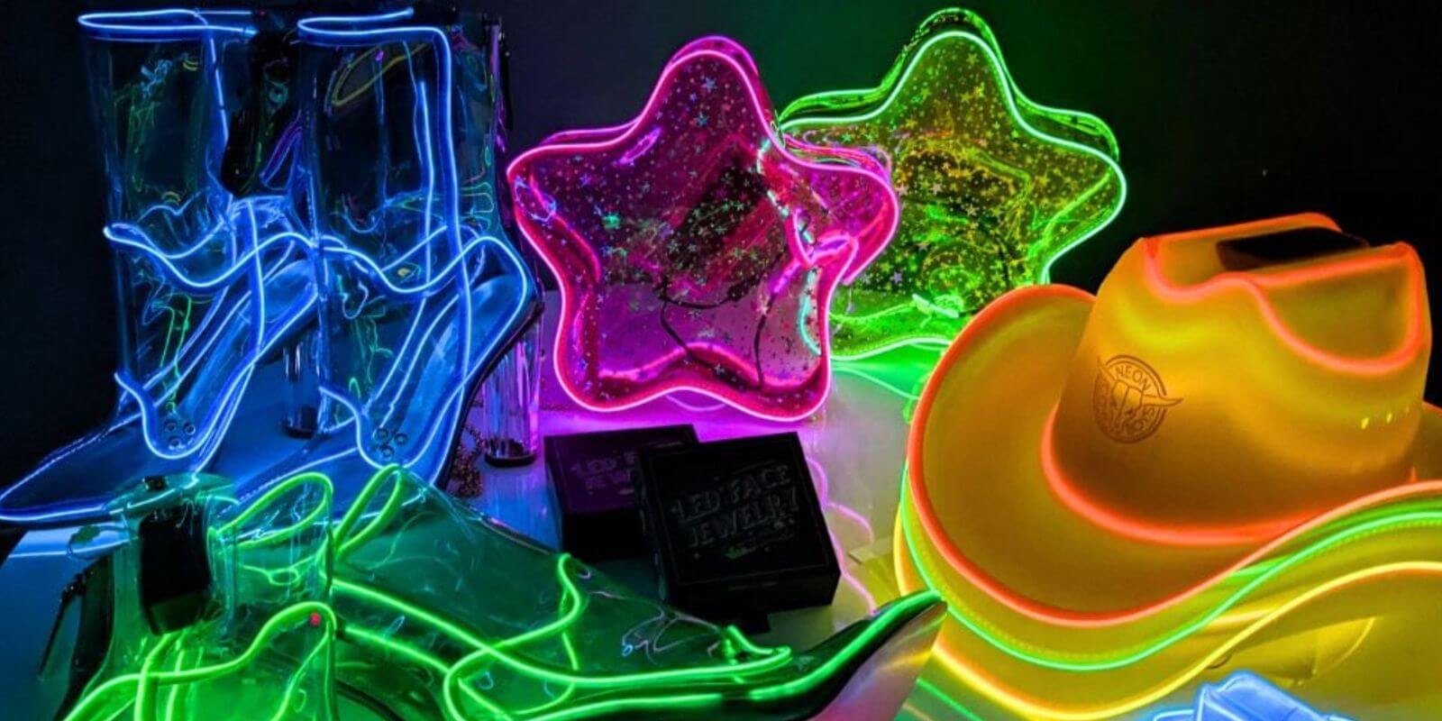 Premium Light Up Cowboy Hats & LED Accessories