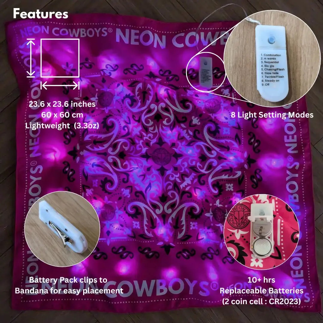 Light up Bandana