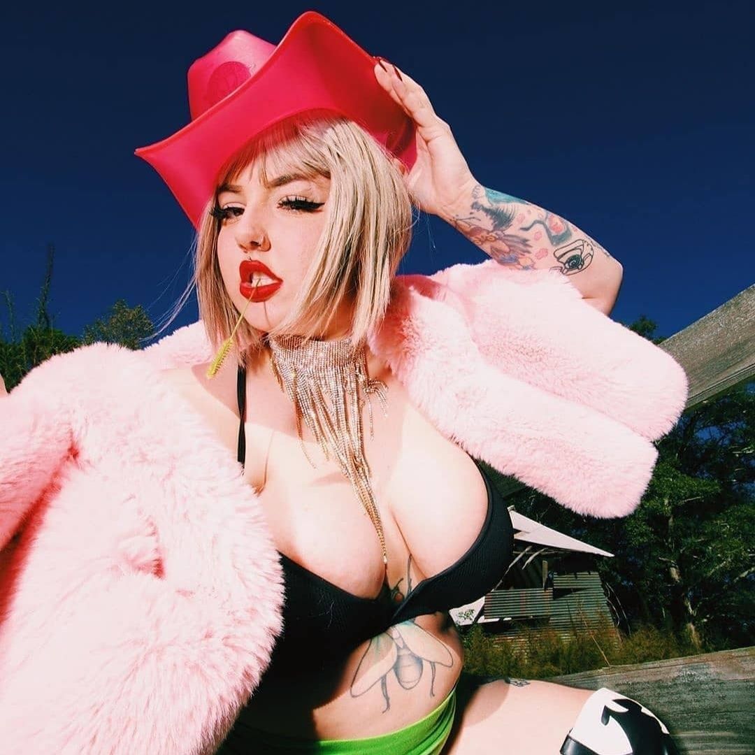 Pink LED Neon Cowboys Hat - Neon Cowboys - Neon Cowboys Hat - 
