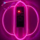 badass space cowgirl pink neon hat perfect for nightclub fashion party photography social media content influencer lifestyle shoots