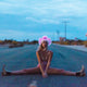 space cowgirl outfit pink LED hat perfect for pride celebration events LGBTQ themed parties rainbow festival fashion diversity celebrations