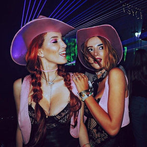 Pink LED Neon Cowboys Hat - Neon Cowboys - Neon Cowboys Hat - 