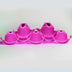pink festival fashion LED cowgirl hat perfect for rooftop party fashion urban nightlife accessories city celebration themes skyline photography