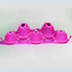 pink festival fashion LED cowgirl hat perfect for rooftop party fashion urban nightlife accessories city celebration themes skyline photography
