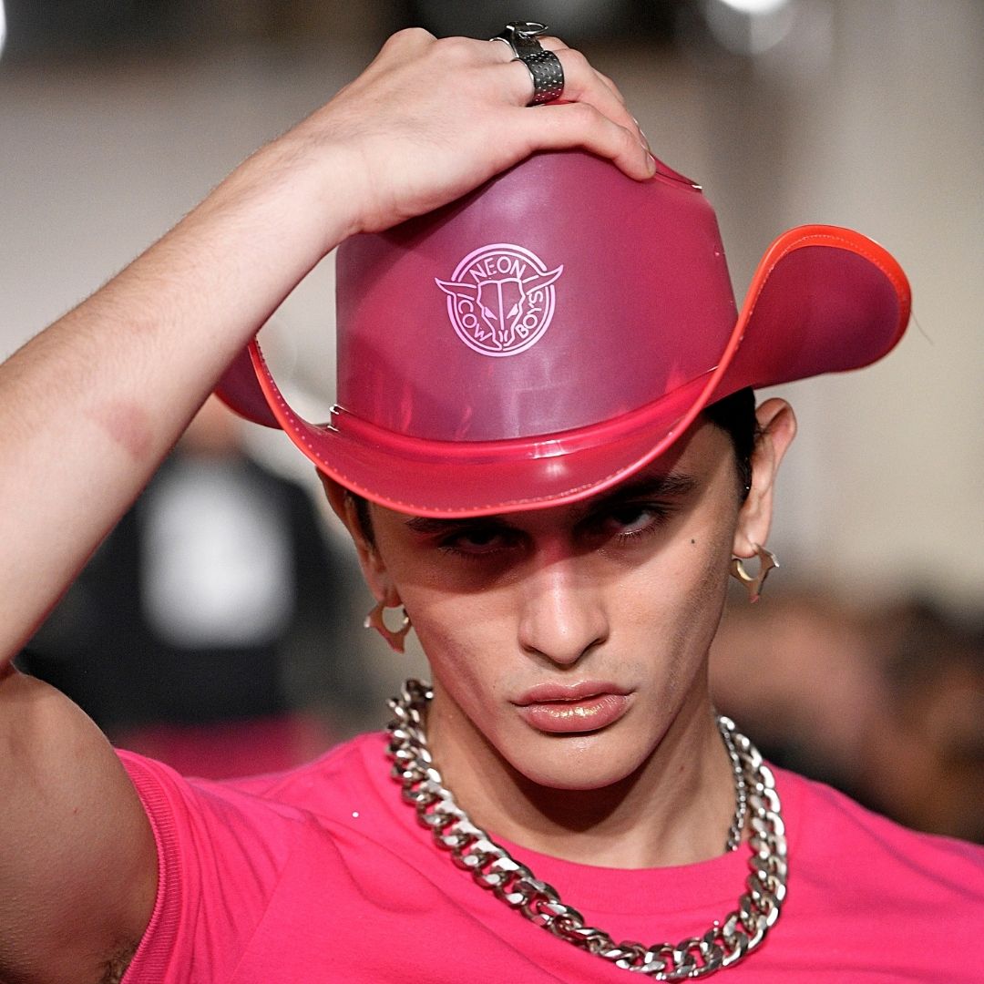 Pink LED Neon Cowboys Hat - Neon Cowboys - Neon Cowboys Hat - 
