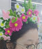 Floral pipe cleaner headband